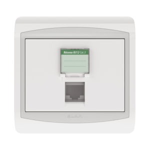 Prise RJ12 CAT.3 + obturateur
