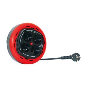 ENROULEUR DOMESTIQUE 4 X 2P+T AVEC PROTECTION 5M INGELEC 1744/5