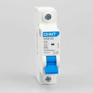 DISJONCTEUR NXB-63 1P 6A 6KA CHINT