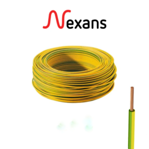 CABLE U500V 2.5MM VERT/JAUNE RIGIDE NEXANS/INGELEC 100M